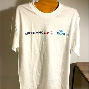 Airline Tshirt small Air France, Delta, KLM
